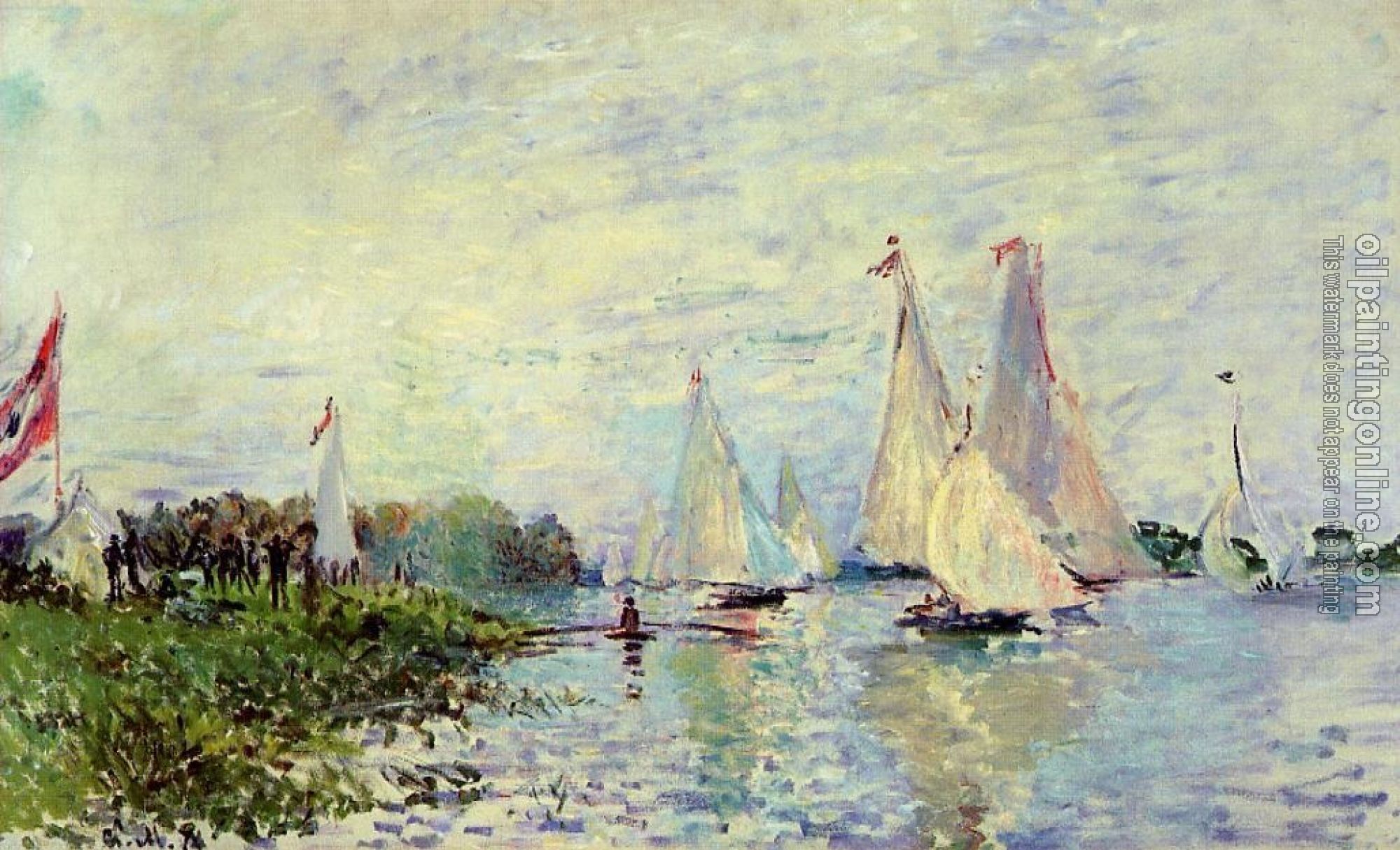 Monet, Claude Oscar - Regatta at Argenteuil